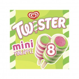 Miko Twister Glace Bâtonnet Enfant Pineapple 8x50ml