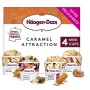 Häagen-Dazs Minipots Caramel Attraction x4 OFFRE DECOUVERTE 380ml