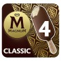 Magnum Glace Bâtonnet Vanille  Chocolat Classic 4x100ml
