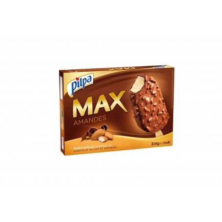 Batonnet Max Vanille enrobée x4 - PILPA - 314g