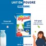 Régilait, Lait en poudre demi-écrémé 300g