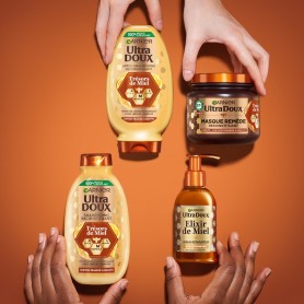 GARNIER ULTRA DOUX TRESOR MIEL SHAMPOING 300ML