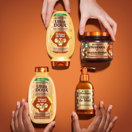 GARNIER ULTRA DOUX TRESOR MIEL SHAMPOING 300ML