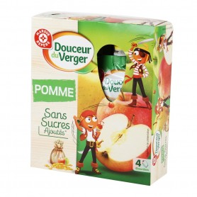 SPECIALITE GOURDE POMME SSA 4X90G(1041261)