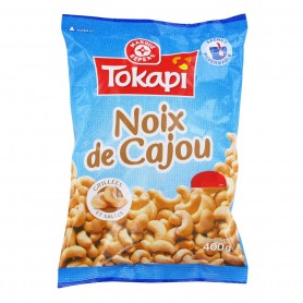 NOIX DE CAJOU GRILLEES TOKAPI 400G