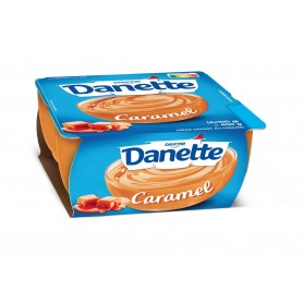 Danette caramel x4 - DANONE - 400g
