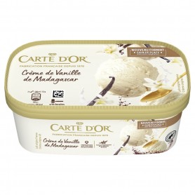 Carte D'Or Les Essentiels Glace Crème Glacée Crème de Vanille 700ml