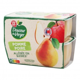 COUPELLES ALL POMME POIRE 4X100G(1046615)