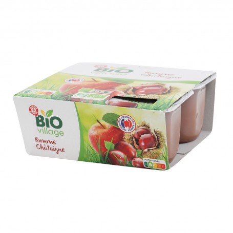 SPECIALITE POM/CHATAIGNE BIO 4X100G(1045492)