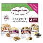Häagen-Dazs Minipots Favorite Selection x4 OFFRE DECOUVERTE 380ml
