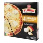 Pizza 4 fromages cuit sur pierre 400g TURINI