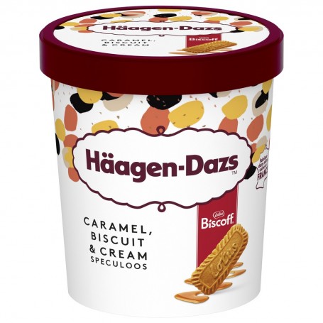 Häagen-Dazs Pot Caramel, Biscuit  Cream 460ml
