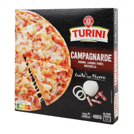 Pizza campagnarde Cuite sur pierre 400G TURINI