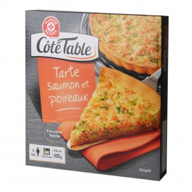 TARTE SAUMON POIREAUX 400G(1044647)