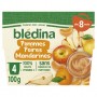 BLEDINA COUPELLES FRUITS Pommes Poires Mandarines 4x100g Dès 8 Mois