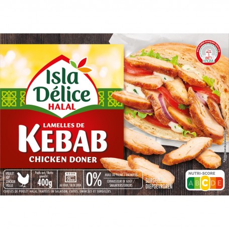 ID KEBAB VOLAILLE EMINCEE CONGELE 400G