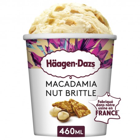 Häagen-Dazs Pot Macadamia Nut Brittle 460ml