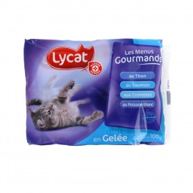 MENUS GOURM POISS GELEE 4X100G(1044423)