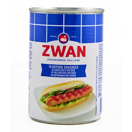 10 saucisses hotdog - ZWAN - 400g
