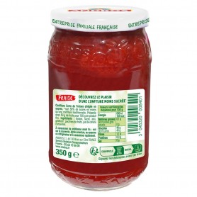 Andros Confiture 350g allégée en sucres Fraise