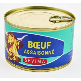 Boîte boeuf assaisonné - SEVIMA - 405g