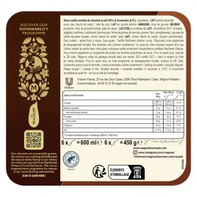 Magnum Glace Bâtonnet Amande 6x100ml