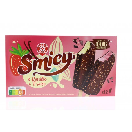 BATONNETS VANILLE FRAISE X12 456G(1062193)