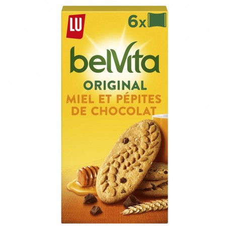 Belvita Miel Et Pépites De Chocolat 435g