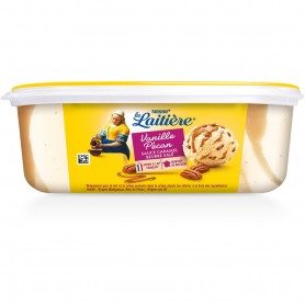 LA LAITIÈRE Bac Vanille Pécan sauce Caramel Beurre Salé
