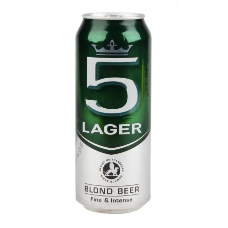 BIERE BLONDE 5 LAGER 5% ALC 50CL