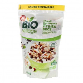 MUESLI FLOCON FRUITS SECS BIO 500G(1053750)