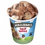 Ben  Jerry's Glace en Pot Chocolat, Vanille  Cookie Half Baked 465ml