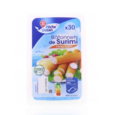 30 Bâtonnets SURIMI MSC 500G POC