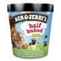 Ben  Jerry's Glace en Pot Chocolat, Vanille  Cookie Half Baked 465ml