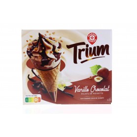 CONES VANILLE CHOCOLAT X6 426G(1064252)