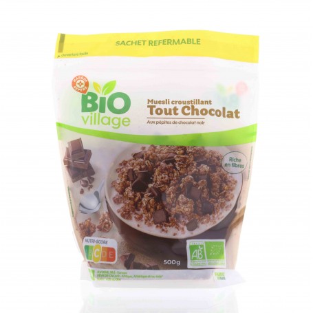 MUESLI CROUST. TOUT CHOCO BIO 500G(1066547)