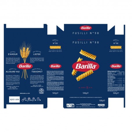PÂTES FUSILLI BARILLA 500G