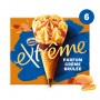 Cônes Extrême Crème Brûlée éclats Caramélisés 6x71g