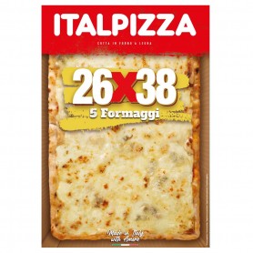 ITALPIZZA - PIZZA 5 FORMAGGI 26X38 520GR