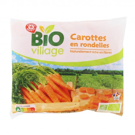 CAROTTES EN RONDELLES BIO 600G(1058416)