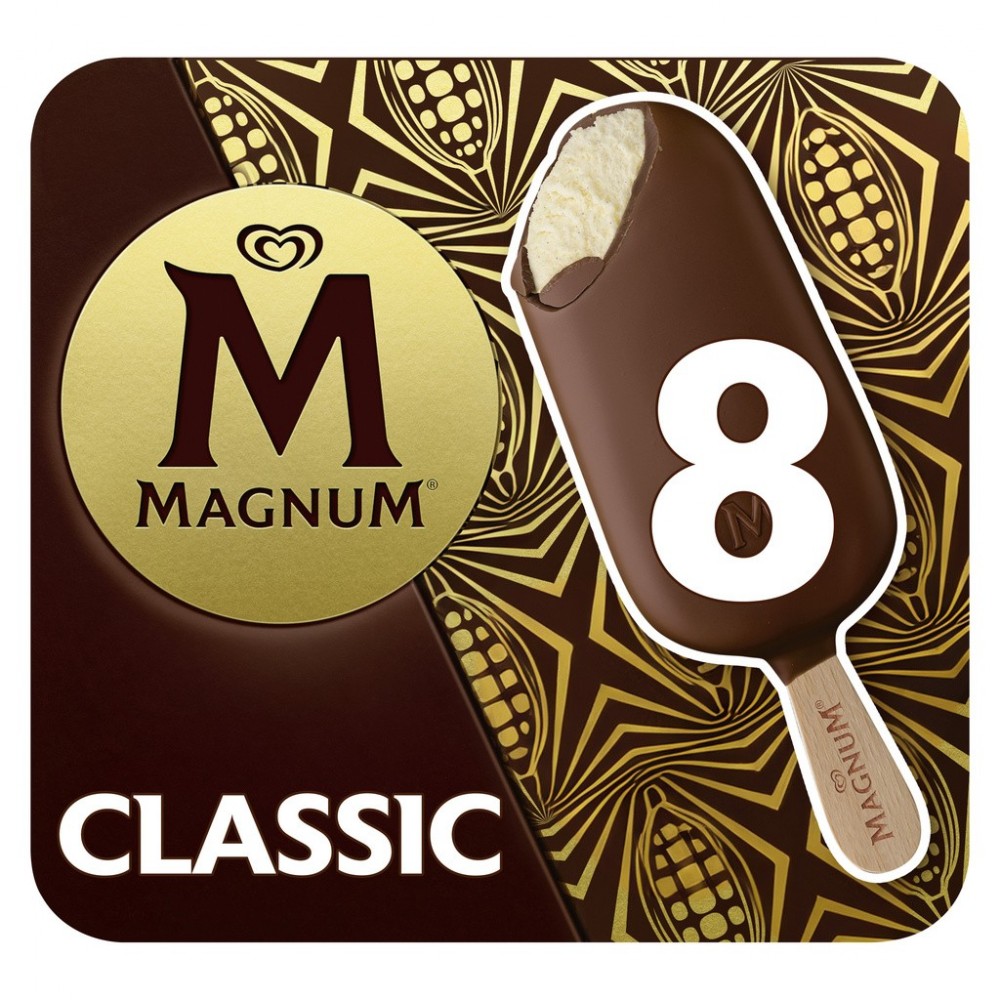 Magnum Glace B tonnet Vanille Chocolat Classic 8x100ml Drive Z eclerc
