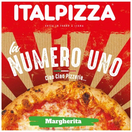 ITALPIZZA - Pizza Numero Uno Margherita 410gr