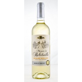 Vin Blanc Moelleux - MARQUIS DE ROBITAILLE - 1L