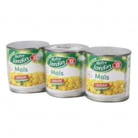 Maïs croquant ssa 3X140g PNE Nj