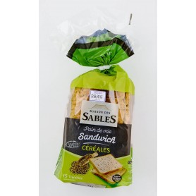 Pain de mie céréales - MAISON DES SABLES - 540g