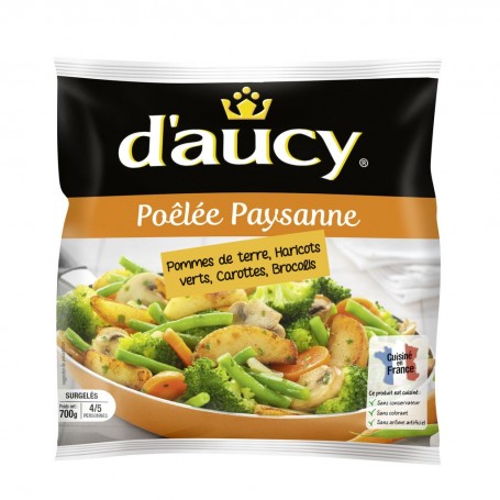 Poêlée paysanne d'aucy 700g