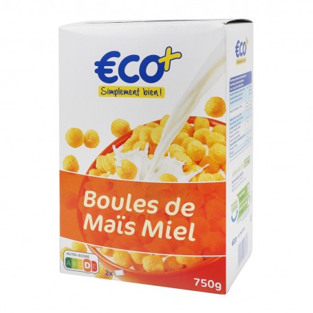 BOULES DE MAIS AU MIEL 750G(1034758)