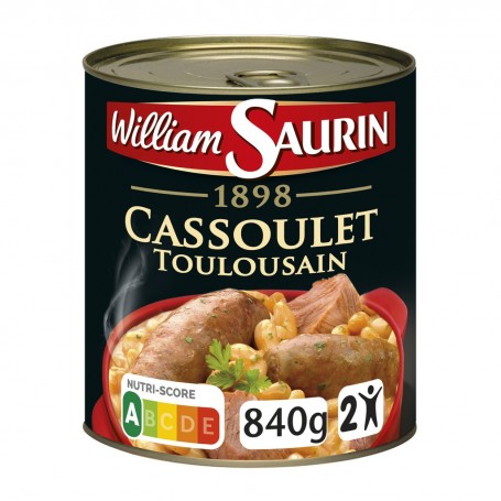 WILLIAM SAURIN - CASSOULET TOULOUSAIN 1898 - 840G