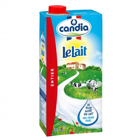 Lait entier - CANDIA - 1L