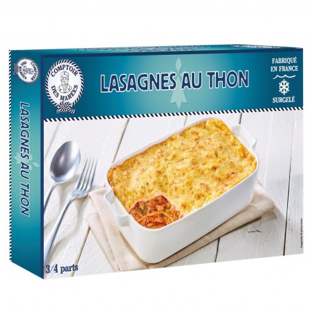 Lasagnes au thon 900g COMPTOIR DES MAREES